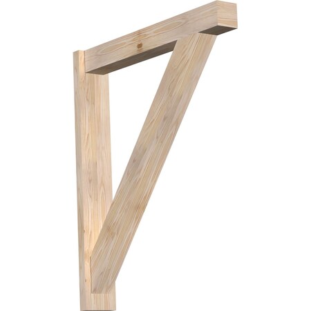 Ekena Millwork Traditional Block Smooth Outlooker, Douglas Fir, 5 1/2"W x 34"D x 40"H OUT06X34X40TRA05SDF